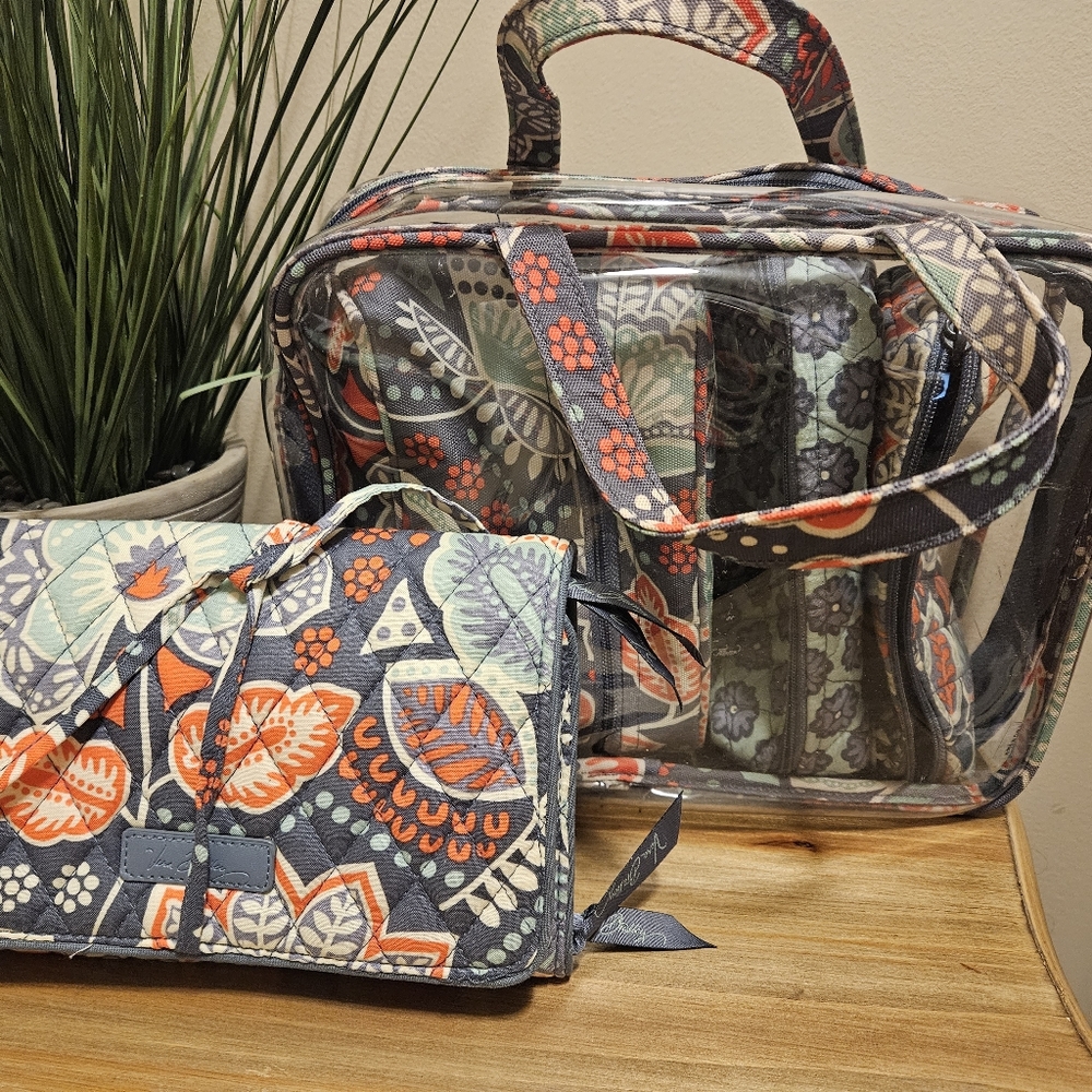 Vera Bradley Cosmetic and Jewelry Travel Bag